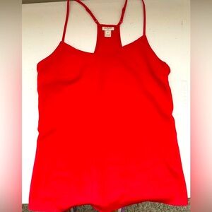 J. Crew Bold Red Top